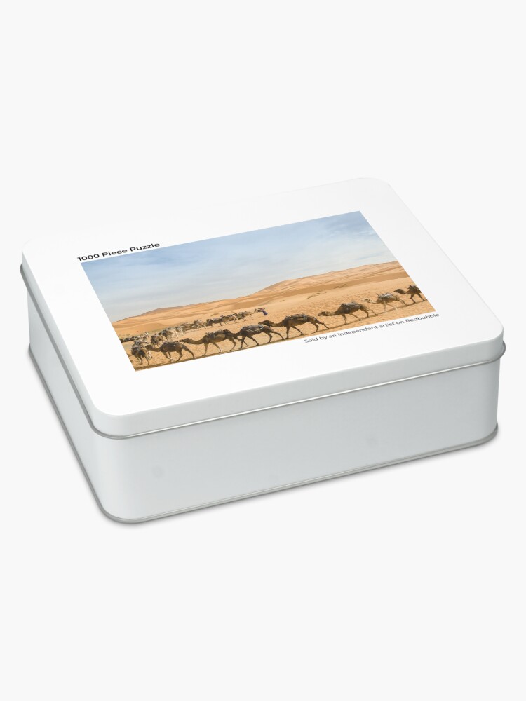 Alternate view of Camel Caravan in the Sahara Desert, Morocco Jigsaw Puzzle