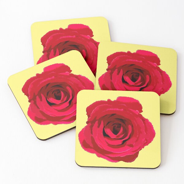 Aperçu de l'œuvre Pop Art Rose - Jaune créée et vendue par gallantgiraffe.