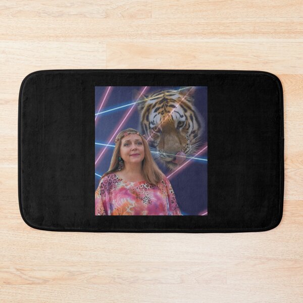 Item preview, Carole Baskin And Tiger Lasers 80s Yearbook Montage Tiger King designed and sold by thetshirtworks.