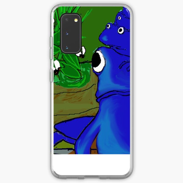 frog close up Samsung Galaxy Soft Case