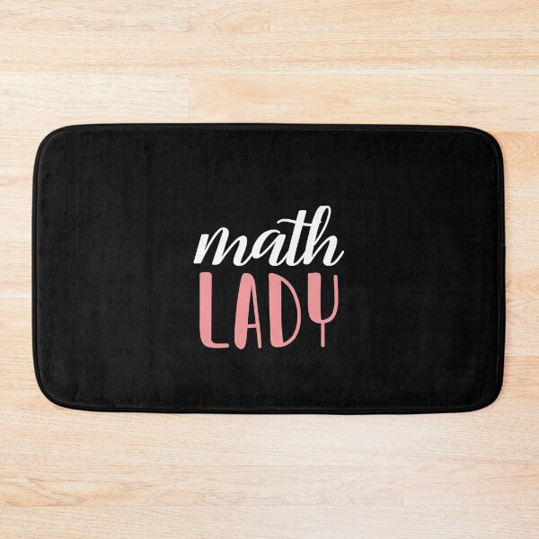 Item preview, math lady - math girl designed and sold by BAISSANE.