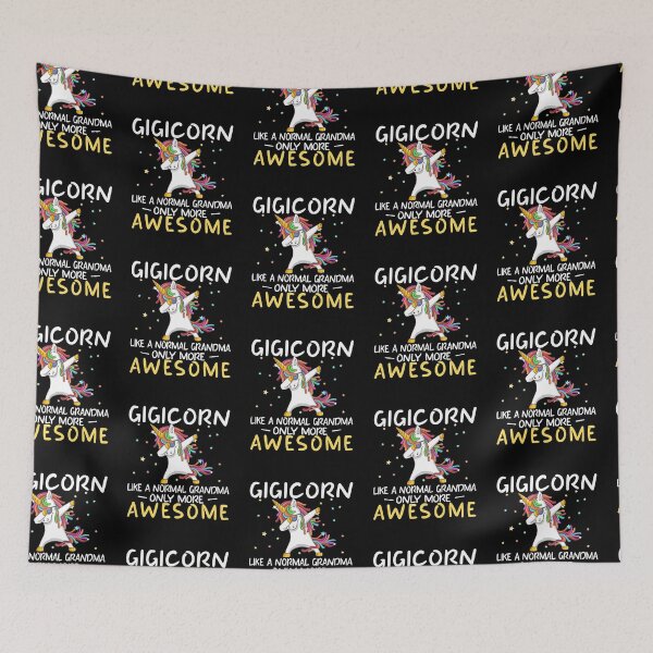Item preview, Gigicorn Birthday Gaga Unicorn Gift  designed and sold by zedesignn.
