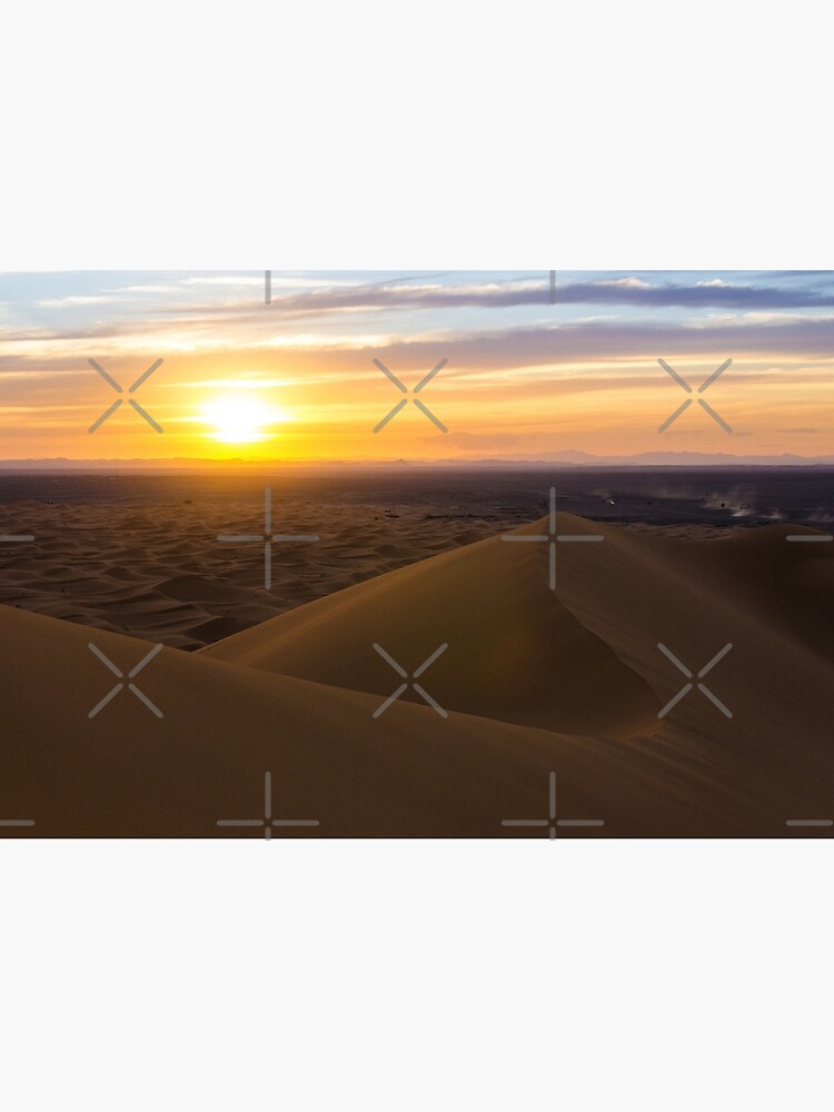 Sunset in the Sahara Desert by wanderingfools