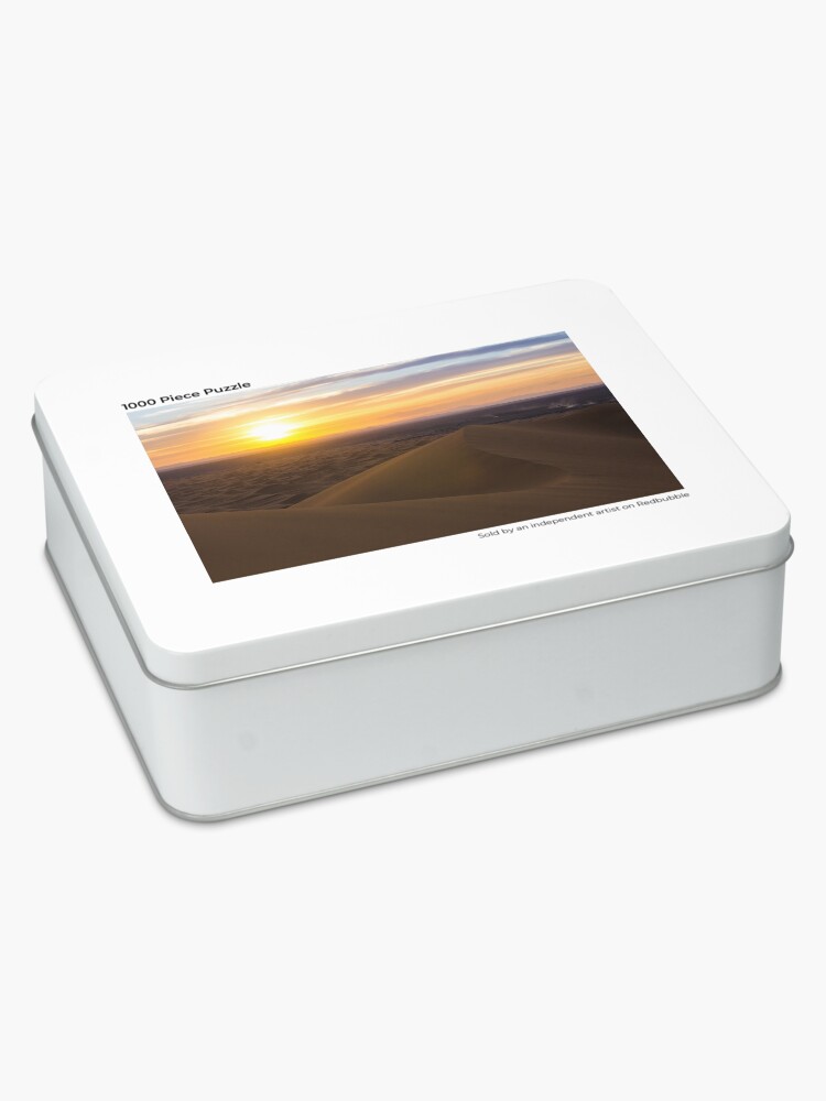 Alternate view of Sunset in the Sahara Desert Jigsaw Puzzle