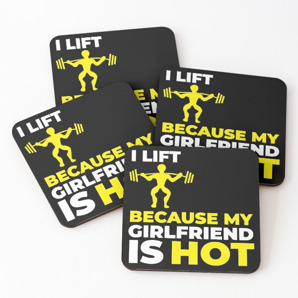 Item preview, I lift because my girlfriend is hot designed and sold by Statim.