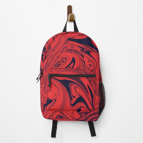 Item preview, Red And Blue Marbling designed and sold by TWSmith-Art.