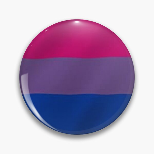 Artikelvorschau, Bisexuelles Flaggenabzeichen entworfen und verkauft von BarrowmanAngel.