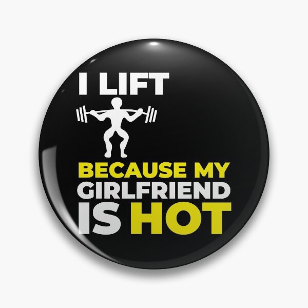 Item preview, I lift because my girlfriend is hot designed and sold by Statim.