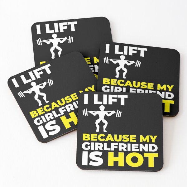 Item preview, I lift because my girlfriend is hot designed and sold by Statim.
