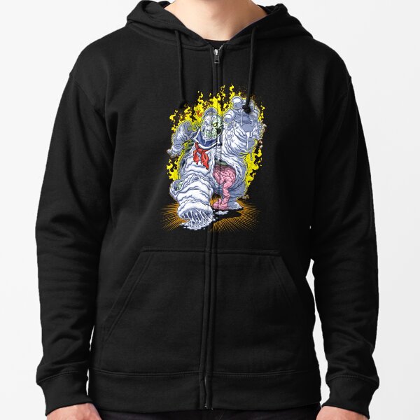 BURNING MAN Zipped Hoodie