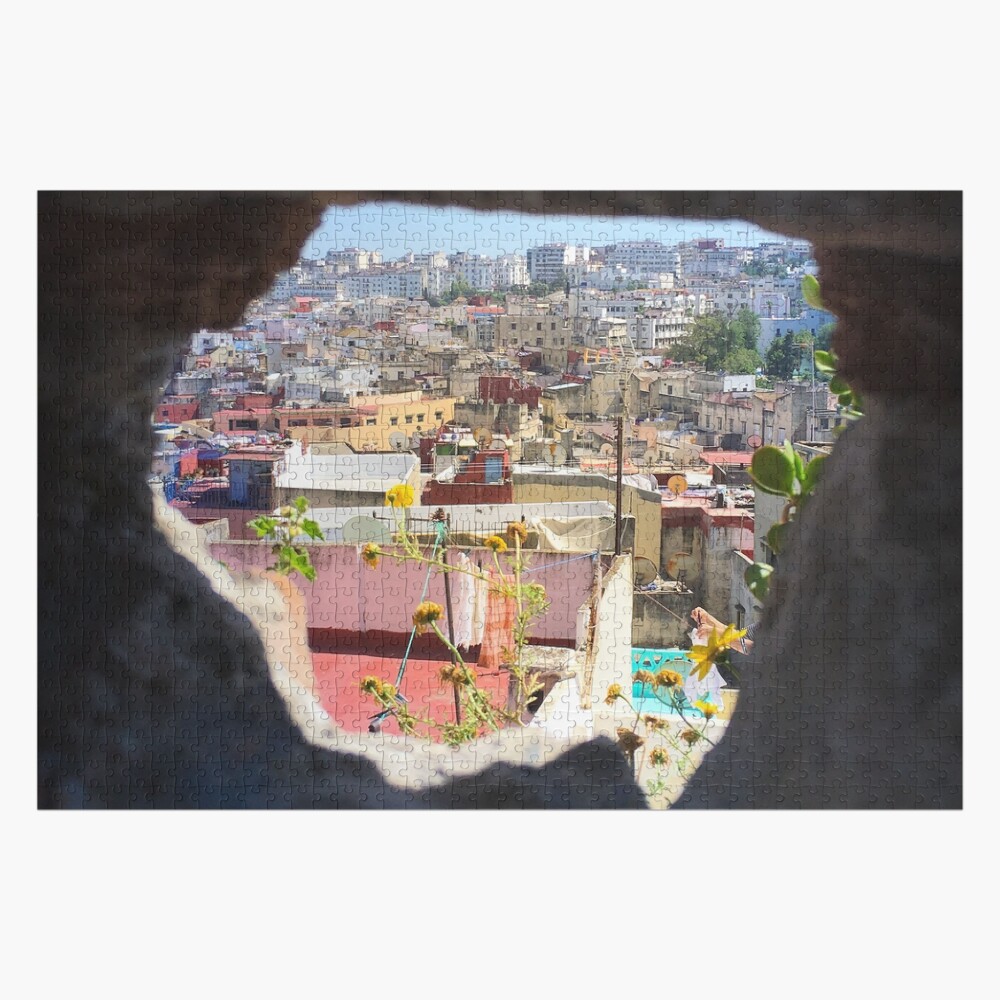 Hole in the Wall in Tangier, Morocco Jigsaw Puzzle