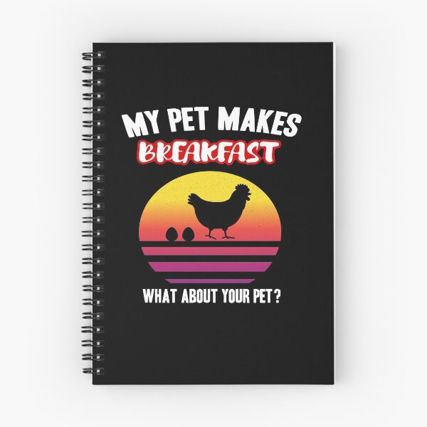 Item preview, My Pet Makes Breakfast what about your pet chicken designed and sold by Ibu83.