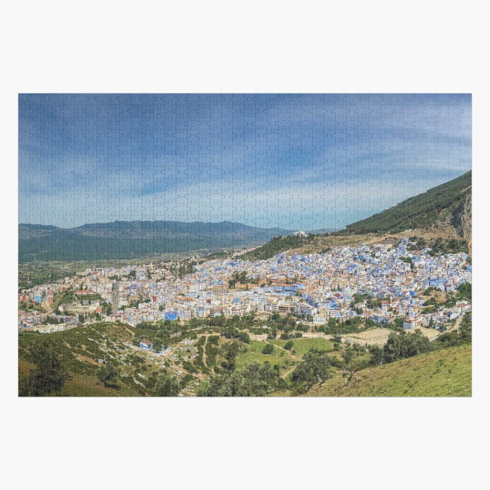 The town of Chefchaouen, Morocco Jigsaw Puzzle