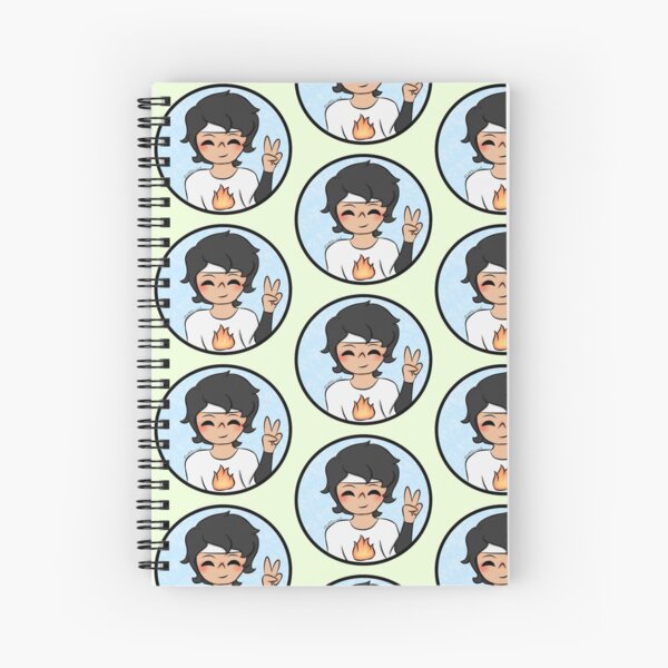 Minecraft Youtube Spiral Notebooks Redbubble - popularmmos pat and jen minecraft roblox i am the murderer