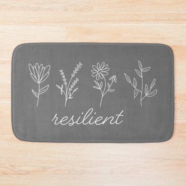 Item preview, Resilient Flowers (White) designed and sold by ArtsyJulez.