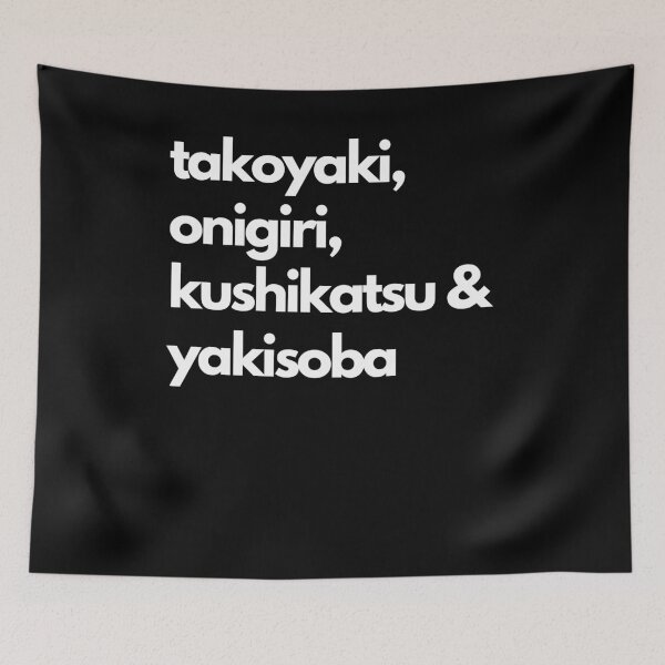 Item preview, Takoyaki, Onigiri, Kushikatsu And Yakisoba designed and sold by TeePartyHost.