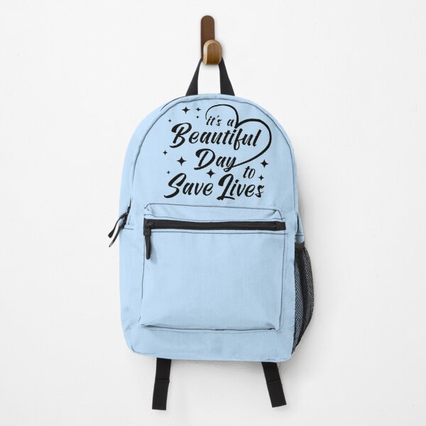 Item preview, it's a beautiful day to save lives shirt, greys shirt, nurse, nursing gift, med student, resident, doctor, surgeon, grad student, tumblr designed and sold by KC1max.