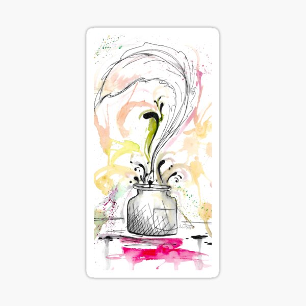 Quill Sticker