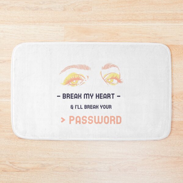 Item preview, hacker love designed and sold by GeekooTech.