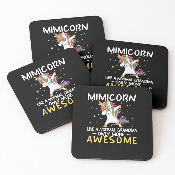 Item preview, Mimicorn Birthday Granny Unicorn Gift  designed and sold by zedesignn.