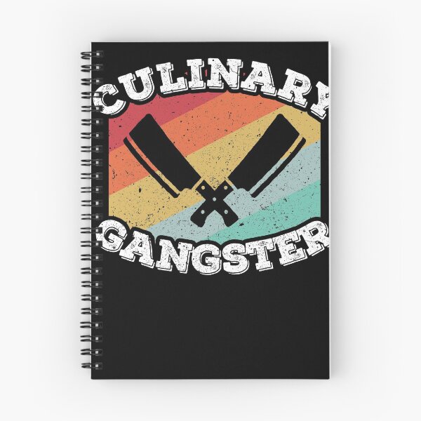 Item preview, Culinary Gangster Retro Chef Meat Cleaver Gift designed and sold by Dan66.