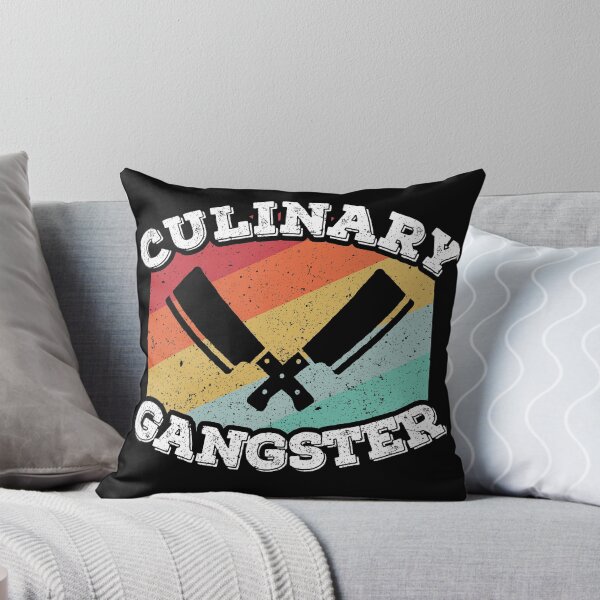 Item preview, Culinary Gangster Retro Chef Meat Cleaver Gift designed and sold by Dan66.