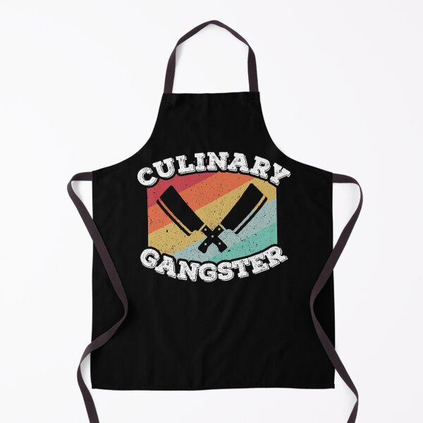 Item preview, Culinary Gangster Retro Chef Meat Cleaver Gift designed and sold by Dan66.