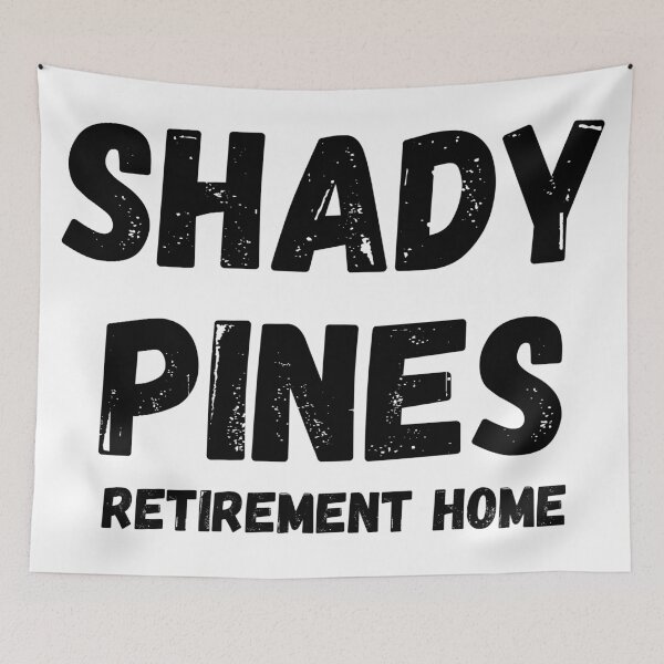 Item preview, Shady Pines Retirement Home Vintage designed and sold by OneTimeEngineer.