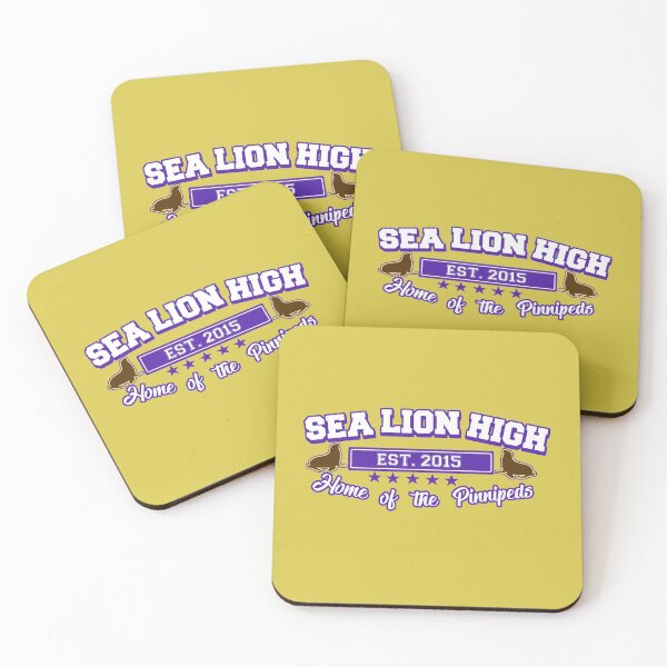 Item preview, Sea Lion High - Home of the Pinnipeds designed and sold by Sea of Suprises.