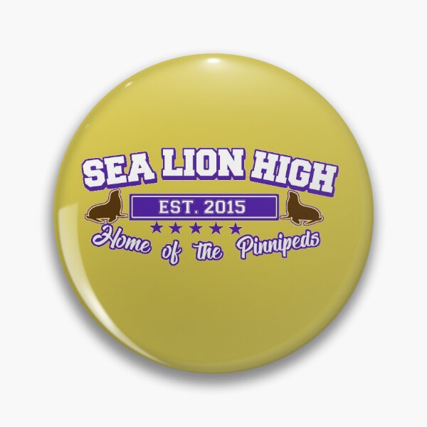 Item preview, Sea Lion High - Home of the Pinnipeds designed and sold by Sea of Suprises.