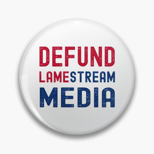 Item preview, Defund Lamestream Media Political Protest Election  designed and sold by Gsallicat.