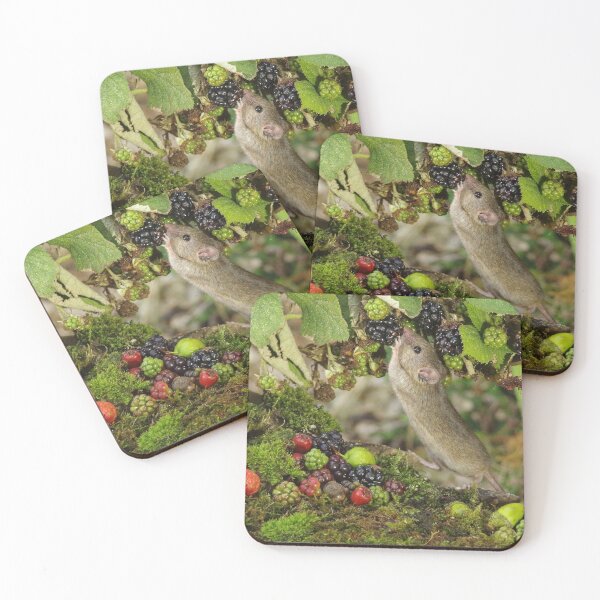 Item preview, Little mouse nibbling the brambles  designed and sold by Simon-dell.