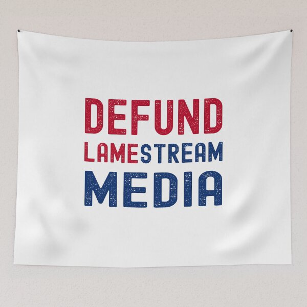 Item preview, Defund Lamestream Media Political Protest Election  designed and sold by Gsallicat.