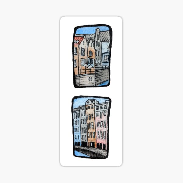 Snapshots of Amsterdam Sticker