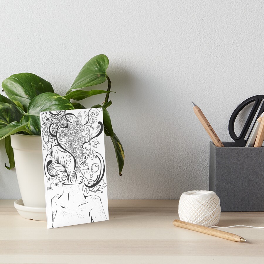 Item preview, Art Board Print designed and sold by Haasart.