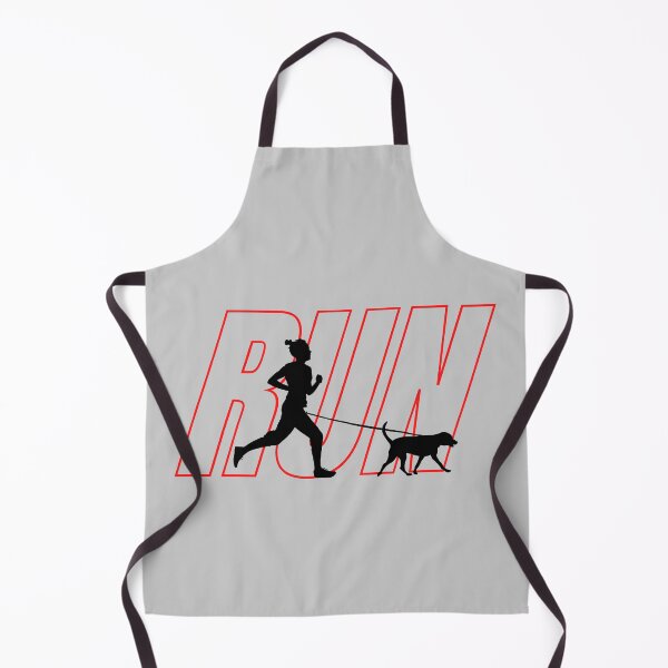 Item preview, Woman Running with Dog designed and sold by Ashley Dennis.