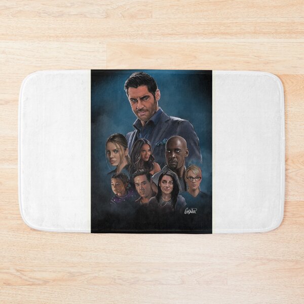 Item preview, Lucifer Montage poster design. designed and sold by elizachadwick.