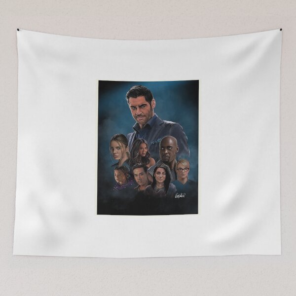 Item preview, Lucifer Montage poster design. designed and sold by elizachadwick.