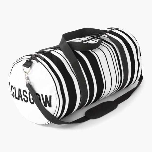 Item preview, Glasgow Bar Code Design (Black) designed and sold by MacPean.