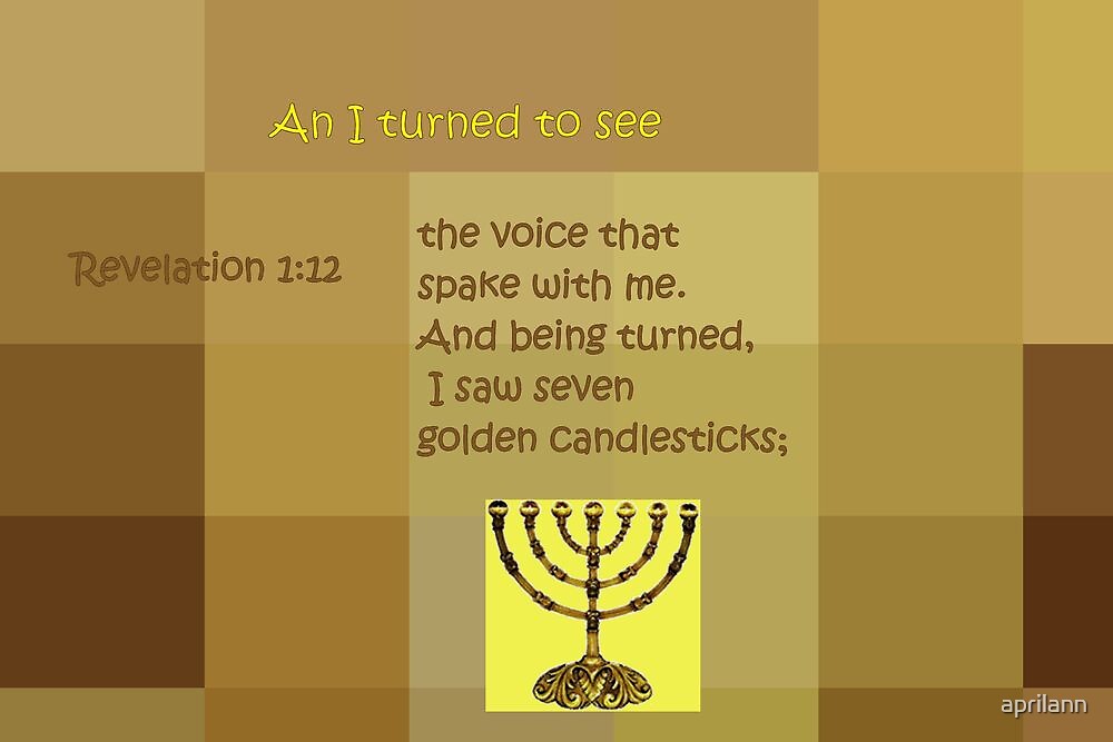 "Seven Golden Candlesticks" by aprilann Redbubble