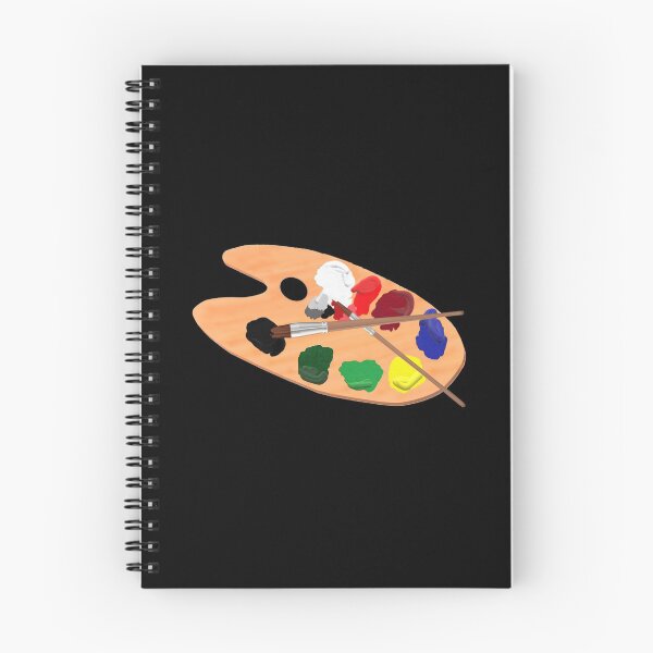 Item preview, Wooden Artist Palette Black designed and sold by ArtByLM.