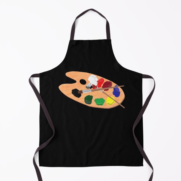 Item preview, Wooden Artist Palette Black designed and sold by ArtByLM.