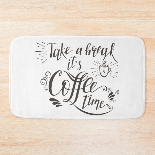 Item preview, Coffee Time Motivational quote Collection designed and sold by Nevine Williamson.