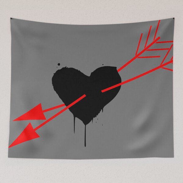 Item preview, bleeding heart double tap designed and sold by UnderDogRacing.