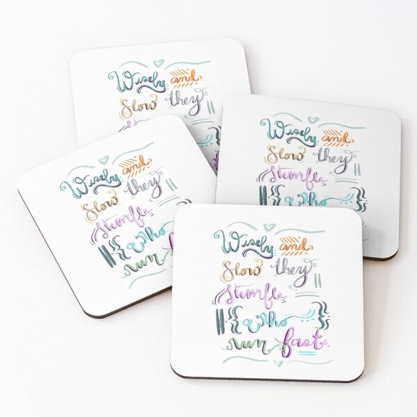 Item preview, Wisely and Slow They STUMBLE who run fast designed and sold by Artangible.