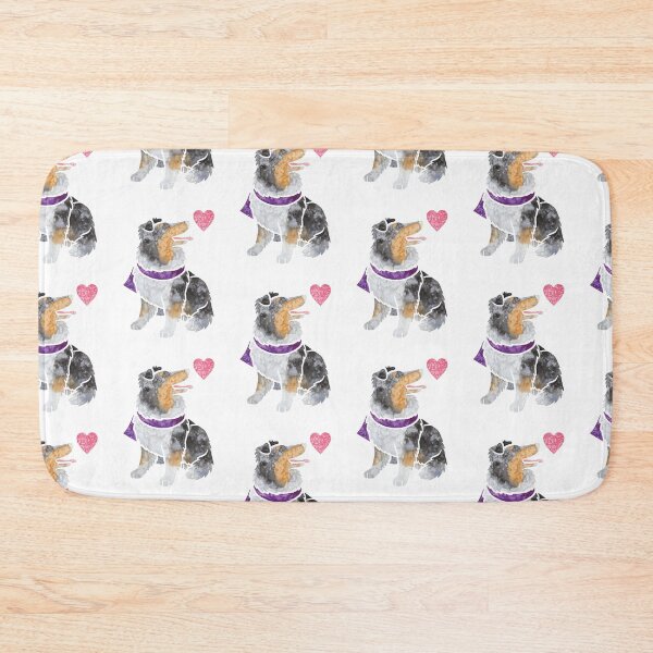 Item preview, Watercolour Rough Collie (merle) designed and sold by animalartbyjess.