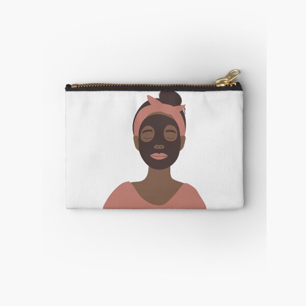 Item preview, Handdrawn Skin Care Routine Woman Face Mask (Cute Family Gift Idea) designed and sold by Stay-Elegant.
