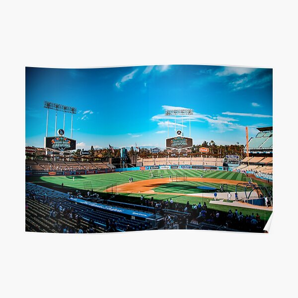 Dodgers Baseball / Chavez Ravine / LA Skyline / ITFDB / Wallpaper