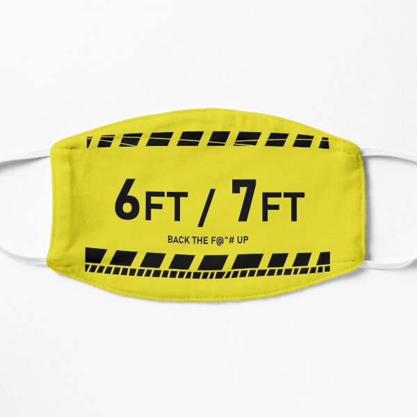 Six Feet Flat Mask