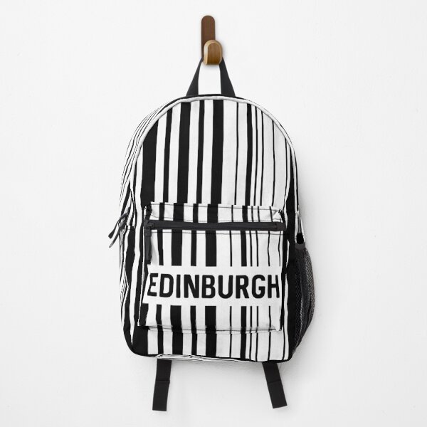 Item preview, Edinburgh Bar Code Design (Black) designed and sold by MacPean.